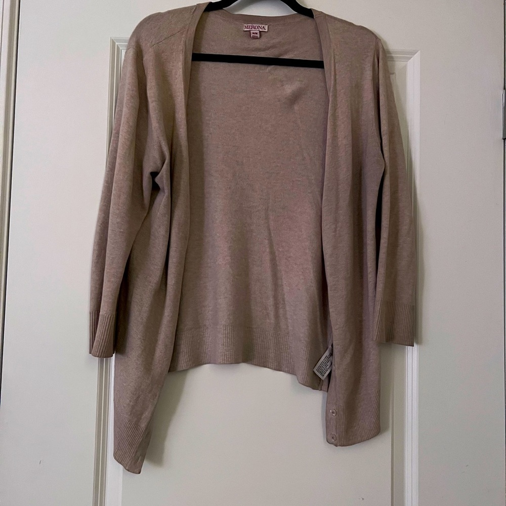 Classic cotton cardigan sweater